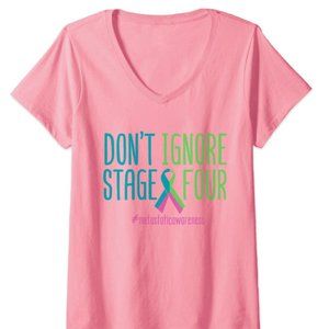 Metavivor- Don't Ignore Stage 4 Metastatic Awareness Tee